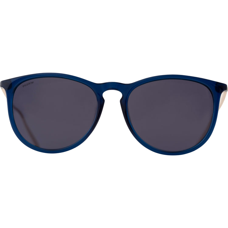 Pilgrim VANILLE Sonnenbrille Dunkelblau/versilbert
