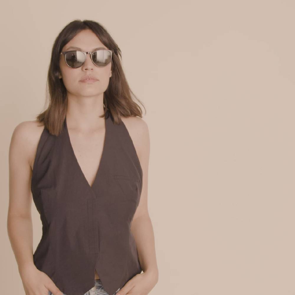 Pilgrim VANILLE Sonnenbrille Schildpatt-Braun/Gold