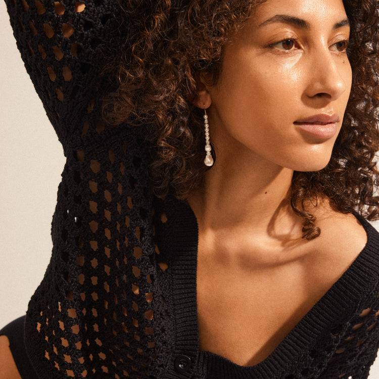 Pilgrim WILLPOWER Perlenohrringe, Vergoldet