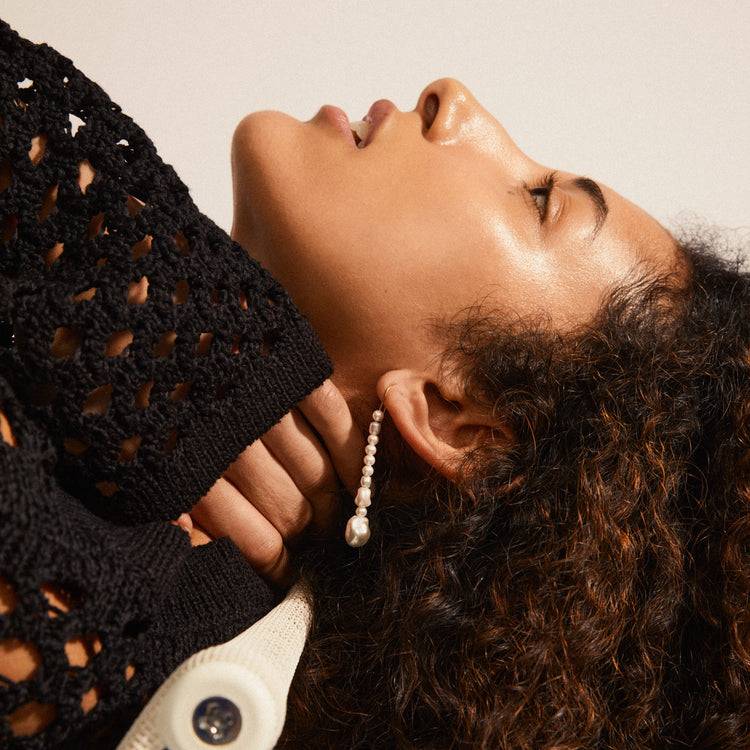 Pilgrim WILLPOWER Perlenohrringe, Vergoldet