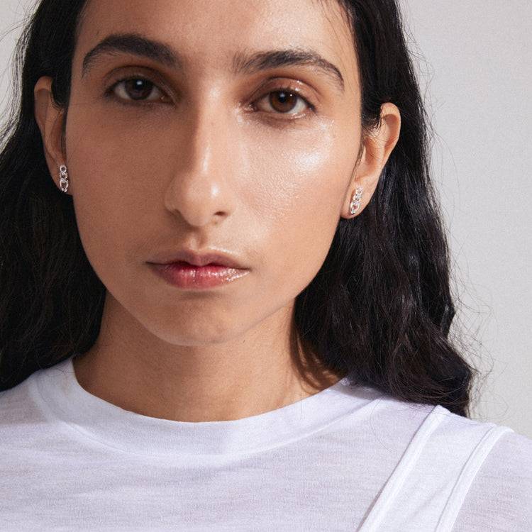 Pilgrim WRENLEY Recycelte Ohrringe Versilbert