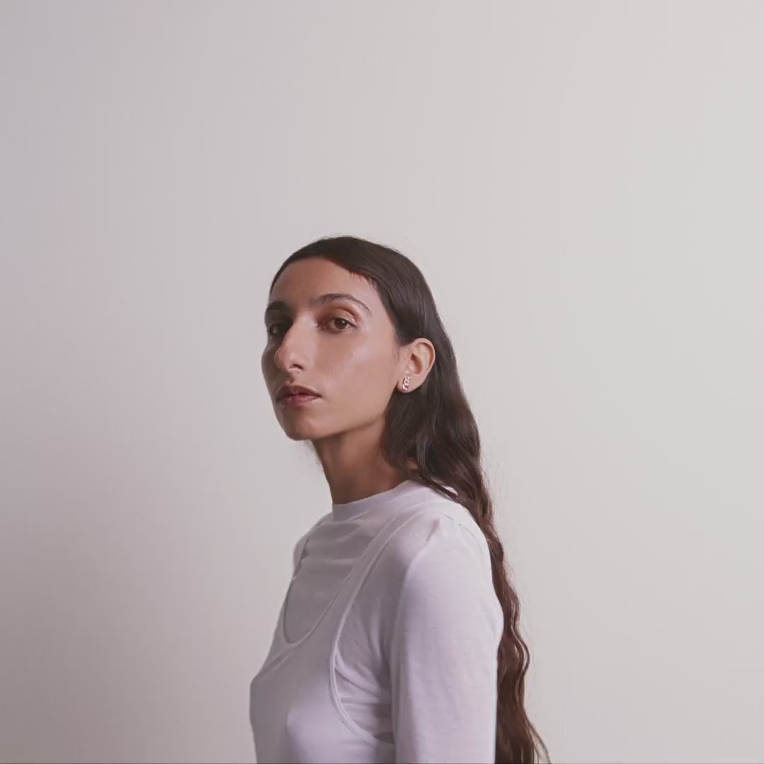 Pilgrim WRENLEY Recycelte Ohrringe Versilbert