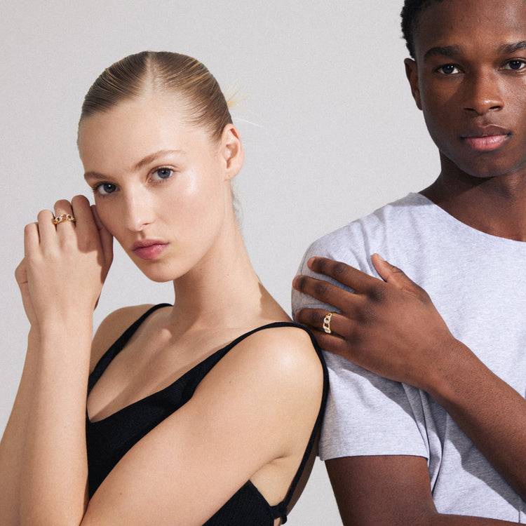 Pilgrim WRENLEY Recycelter Ring Vergoldet