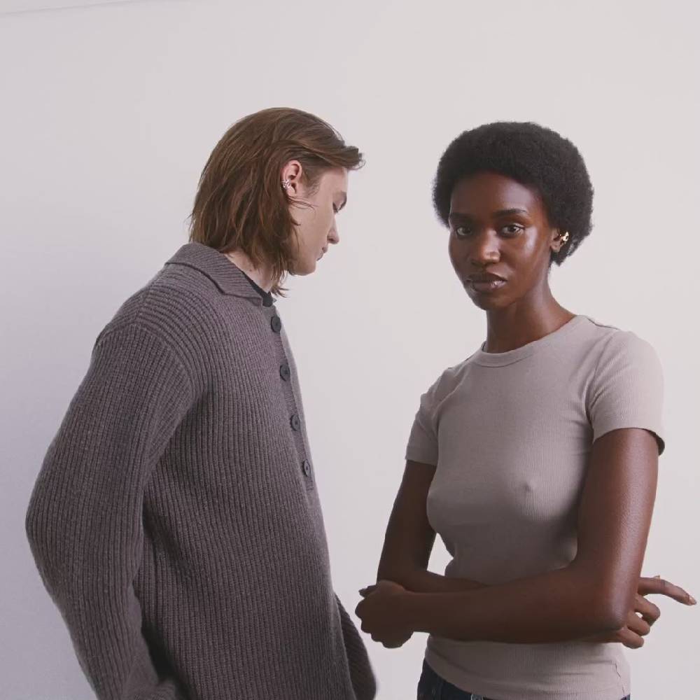 Pilgrim ZENA Recycelter Ear Cuff Versilbert