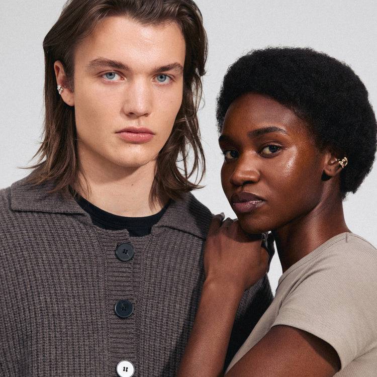 Pilgrim ZENA Recycelter Ear Cuff Versilbert