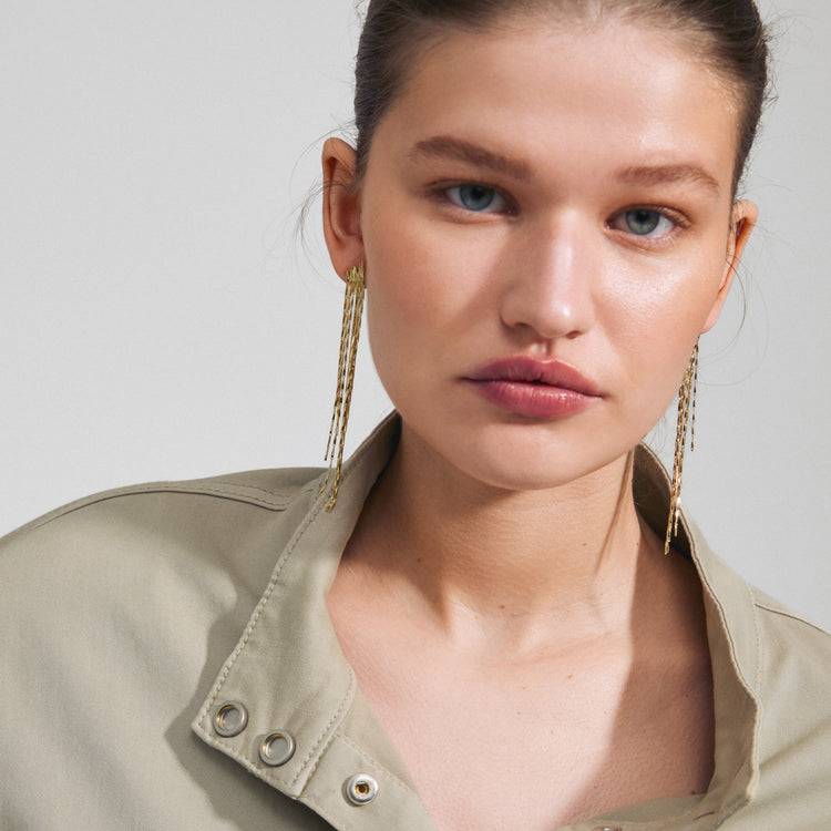 Pilgrim ZENOBIA Recycelte Ohrringe Vergoldet