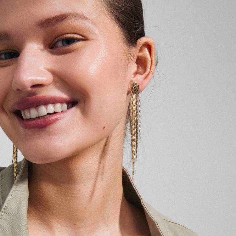 Pilgrim ZENOBIA Recycelte Ohrringe Vergoldet