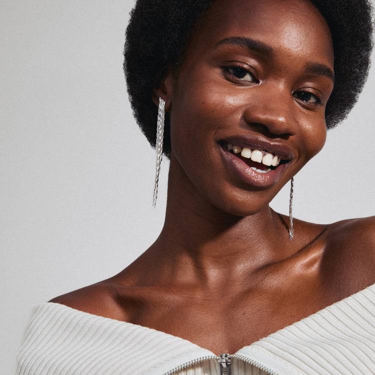 Pilgrim ZENOBIA Recycelte Ohrringe Versilbert