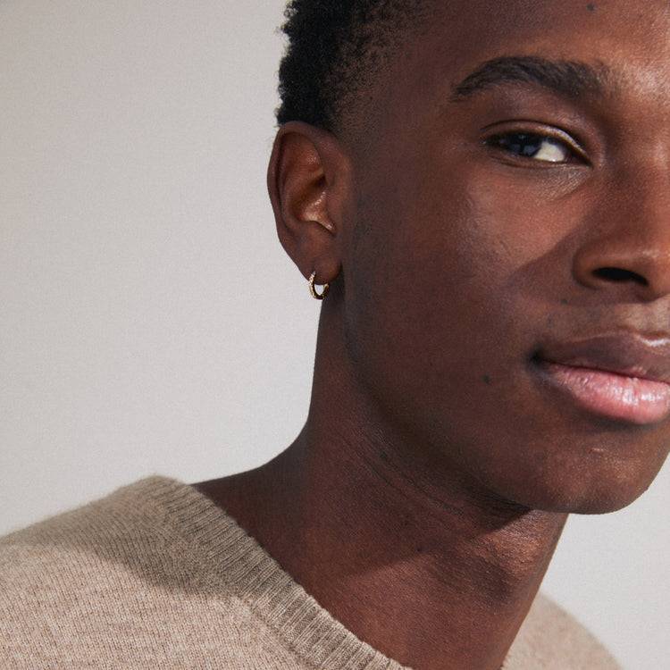 Pilgrim ZOE Recycelter, Einzelner Ohrring Vergoldet