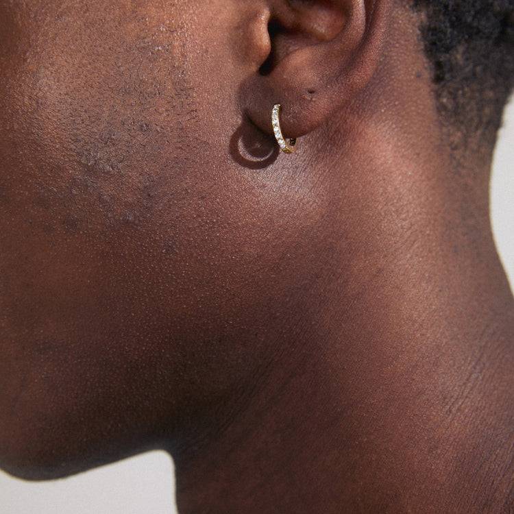 Pilgrim ZOE Recycelter, Einzelner Ohrring Vergoldet