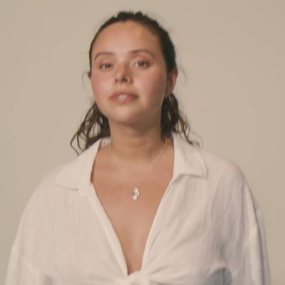 Pilgrim QUINN Recyc.Halskette, Organ. Geformter Anhänger, Versilbert