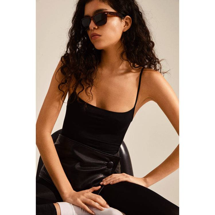 Pilgrim REESE Sonnenbrille Im Retro-Stil, Schildpatt Braun