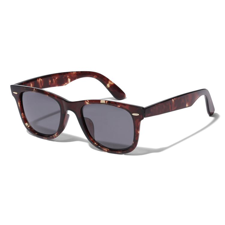 Pilgrim REESE Sonnenbrille im Retro-Stil, Schildpatt braun