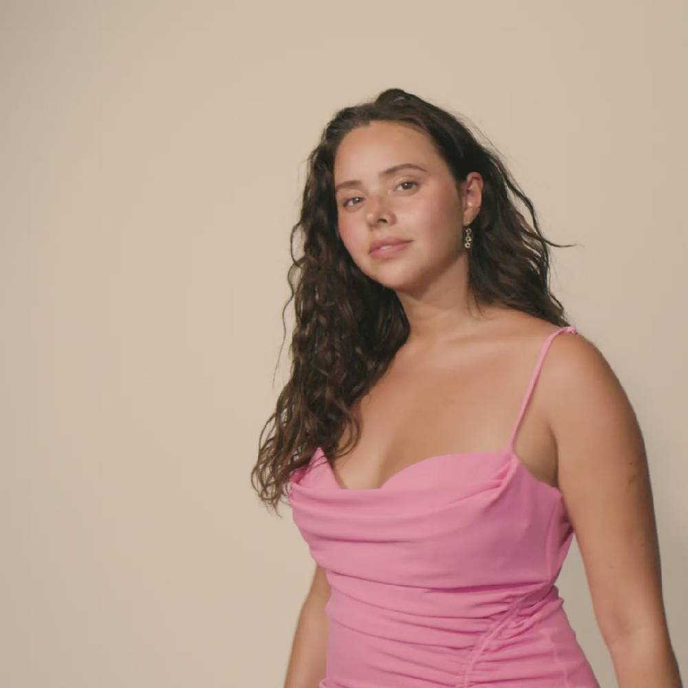 Pilgrim ROGUE Recycelte Kettchen-Kristallohrringe, Vergoldet