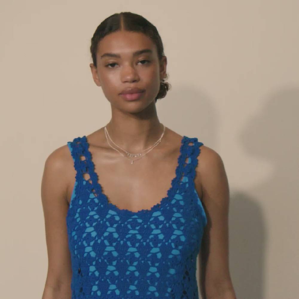 Pilgrim SIA Recycelte Kristallkette 2-in-1, Versilbert