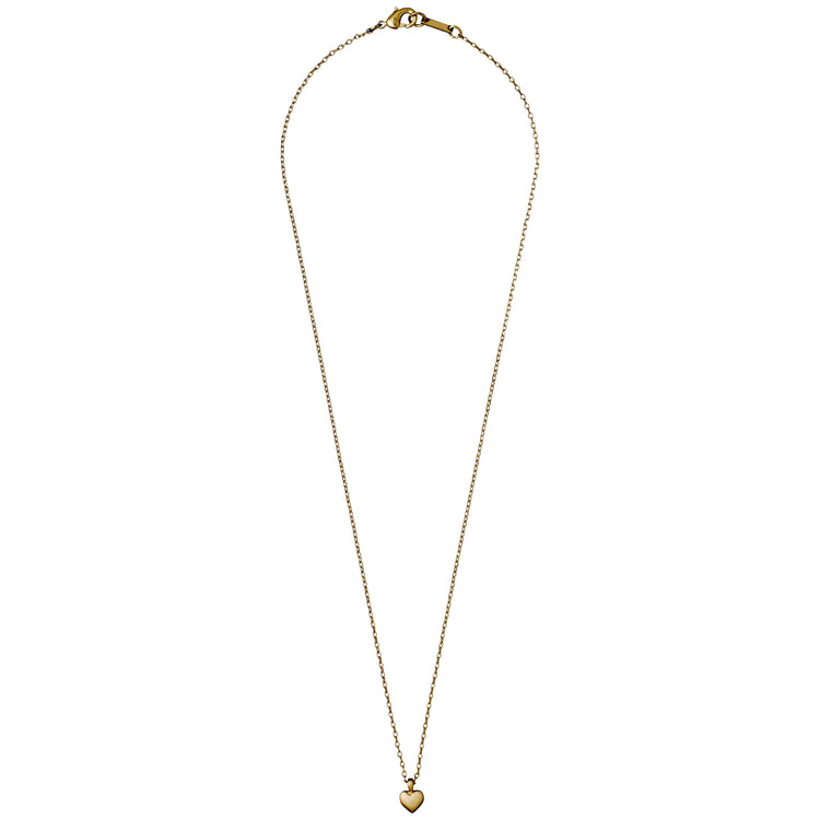 Pilgrim SOPHIA Recycelte Halskette Mit Herzanhänger, Vergoldet