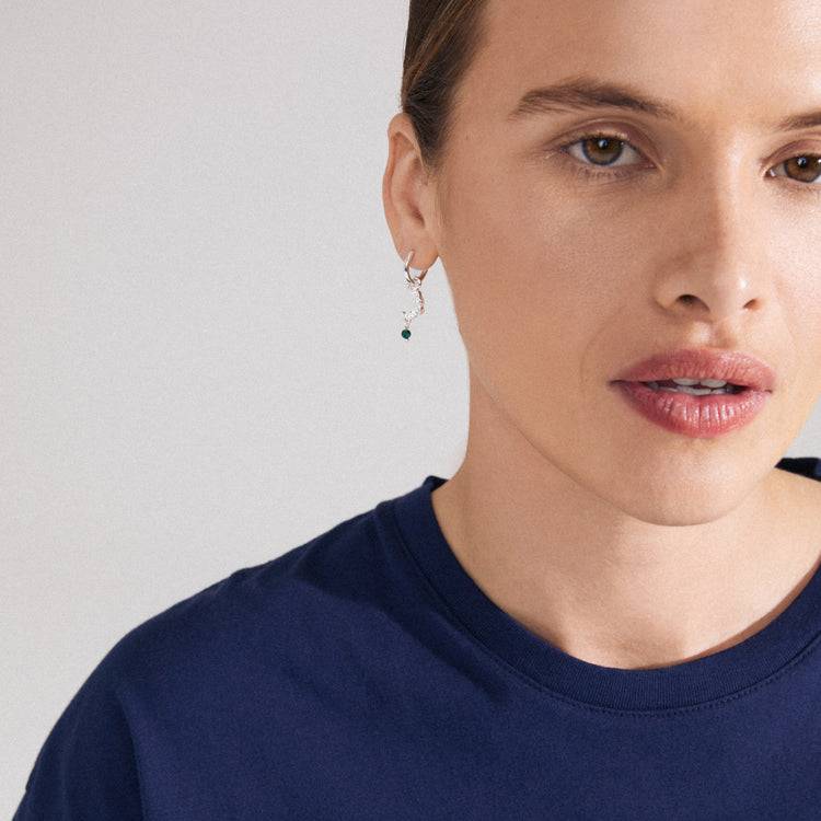 Pilgrim THERA Recycelter, Einzelner Ohrring Versilbert