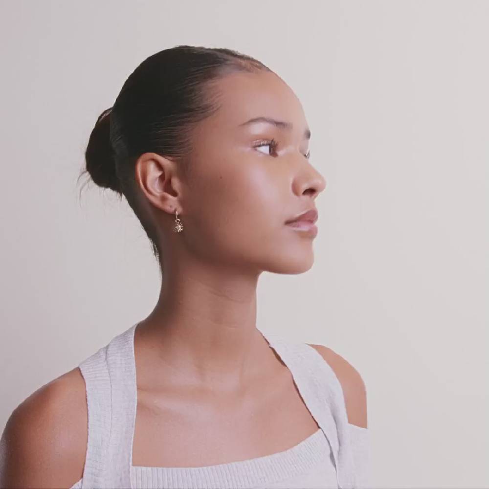 Pilgrim TITANIA Recycelter, Einzelner Ohrring Vergoldet