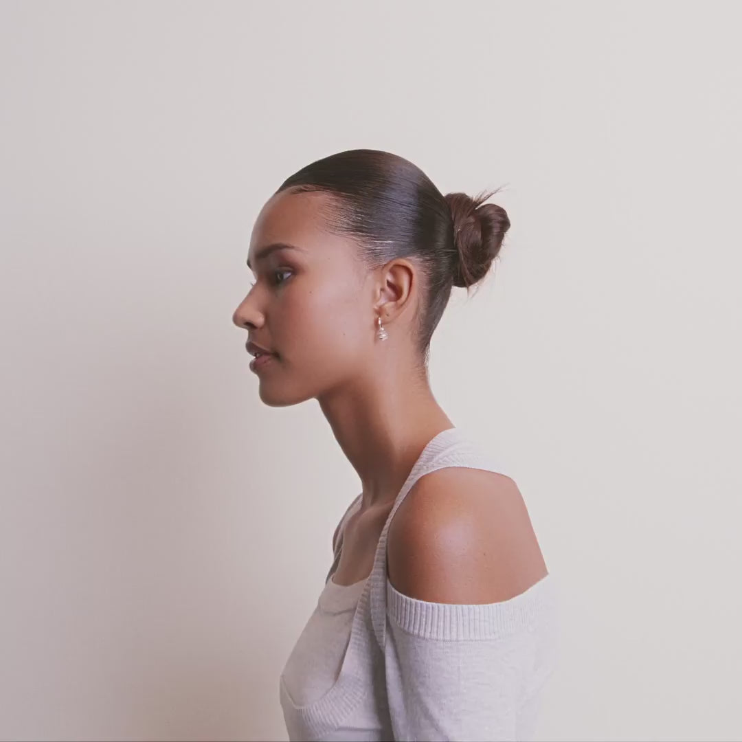 Pilgrim TITANIA Recycelter, Einzelner Ohrring Versilbert