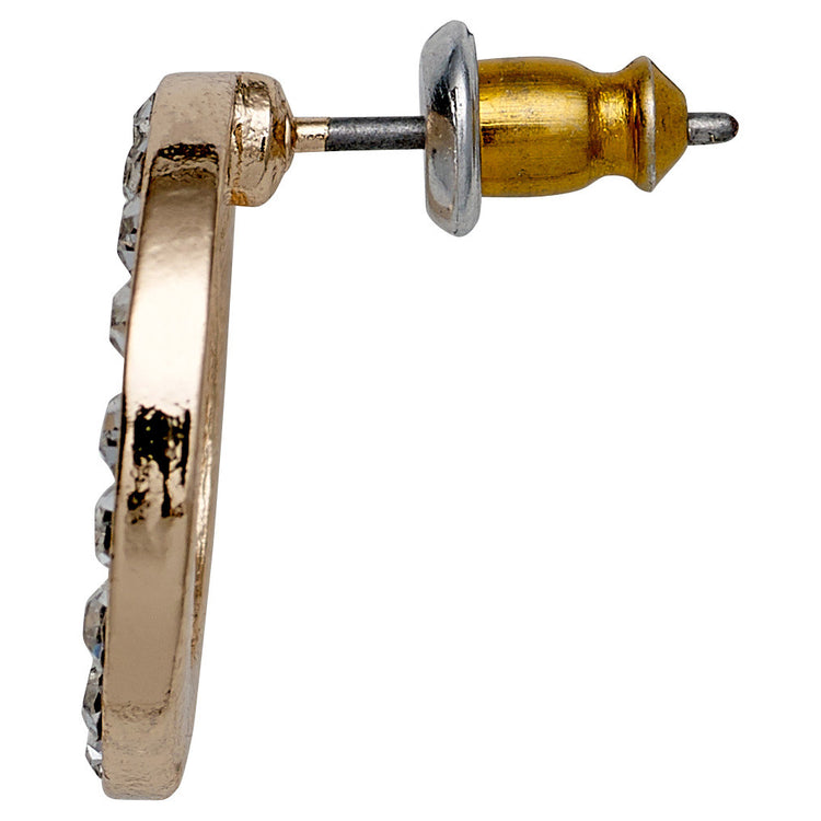 Pilgrim VICTORIA Recycelte Kristallohrringe, Mit Roségold Plattiert