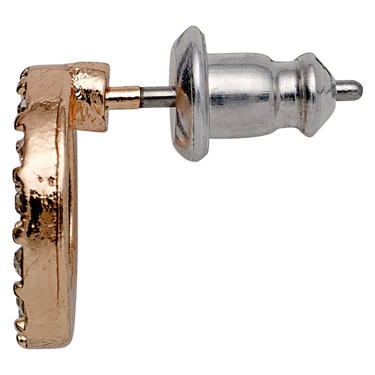 Pilgrim VICTORIA Recycelte Kristallohrringe, Mit Roségold Plattiert