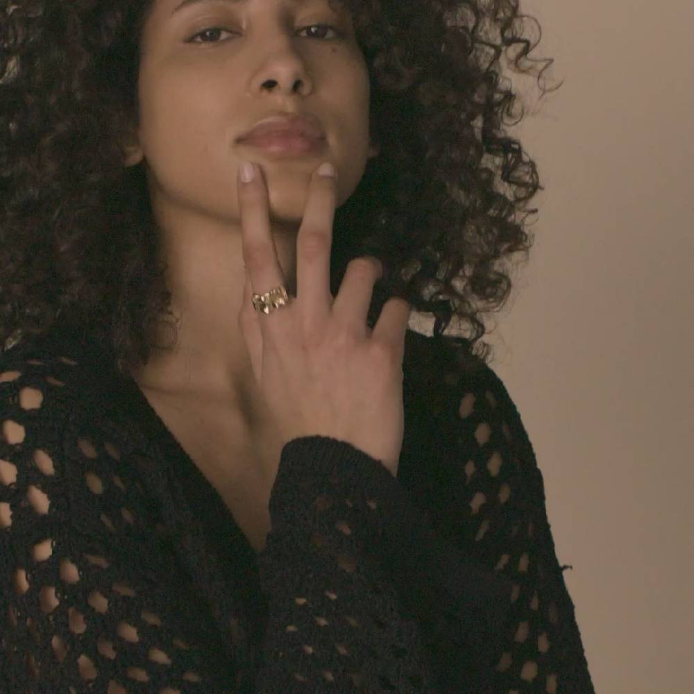 Pilgrim WILLPOWER Recycelter, Skulpturaler Ring, Vergoldet