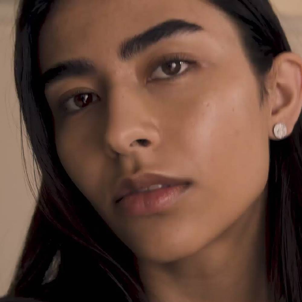 Pilgrim WYNONNA Recycelte Rustikale Ohrringe, Hämatitbeschichtet