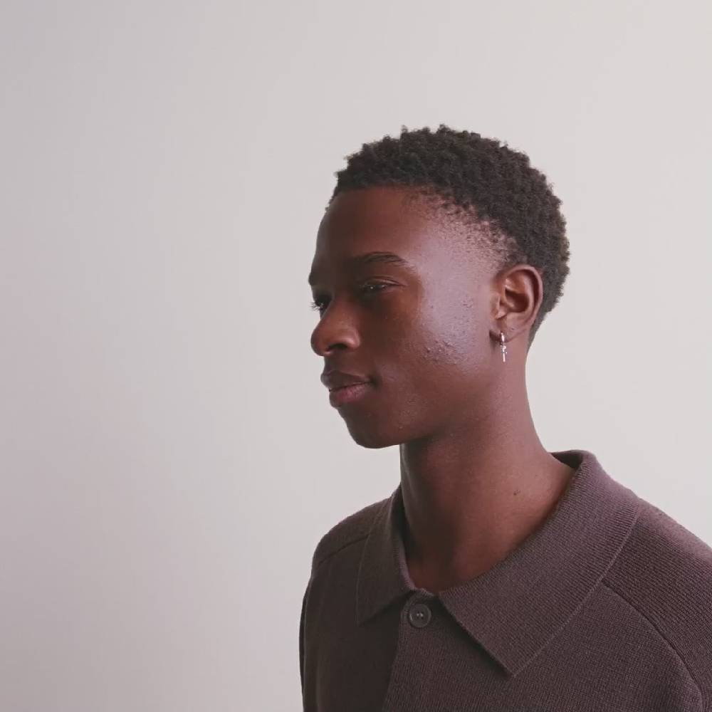 Pilgrim XENAIA Recycelter, Einzelner Ohrring Versilbert