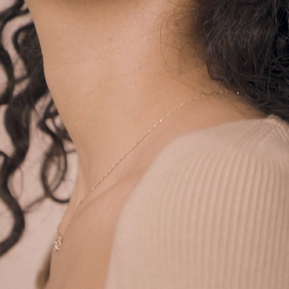 Pilgrim ZION Recycelte Organische Medium-Hoops, Vergoldet