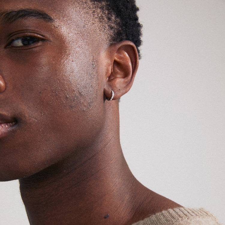 Pilgrim ZOE Recycelter, Einzelner Ohrring Versilbert