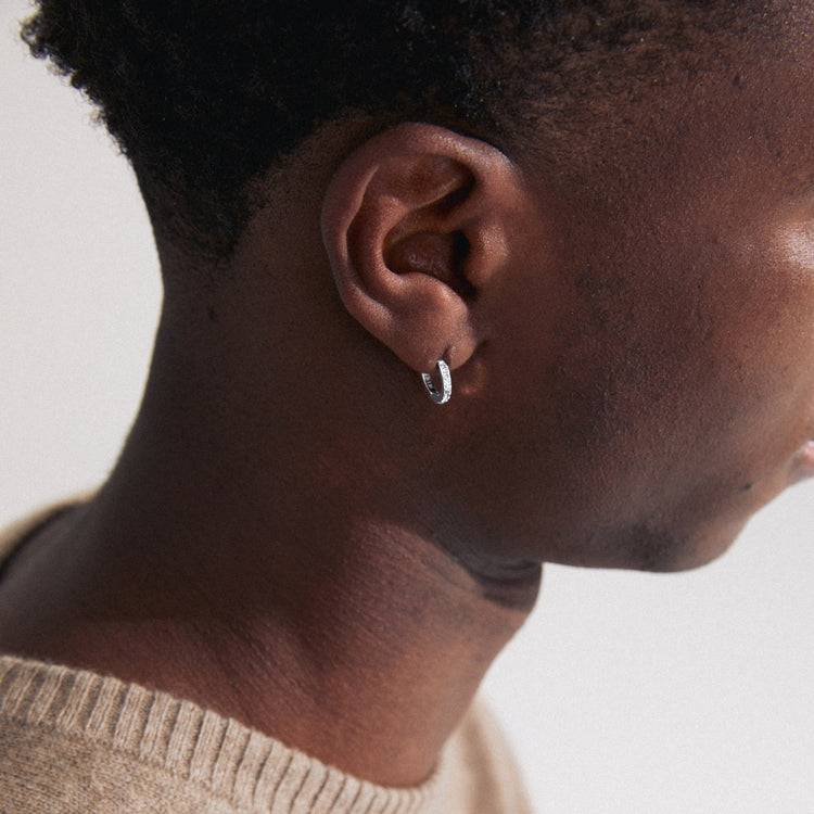 Pilgrim ZOE Recycelter, Einzelner Ohrring Versilbert