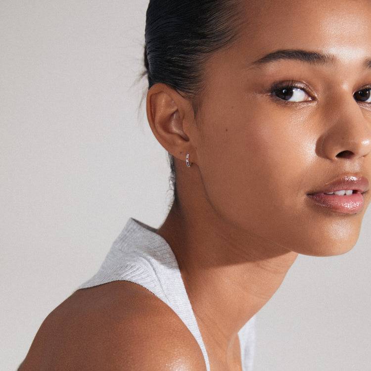 Pilgrim ZOE Recycelter, Einzelner Ohrring Versilbert