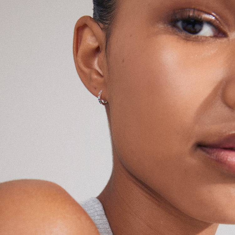 Pilgrim ZOE Recycelter, Einzelner Ohrring Versilbert