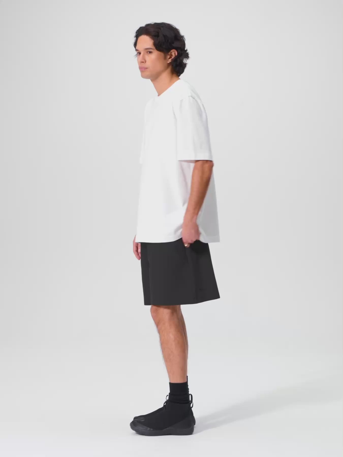 Pinqponq Active Shorts - Peat Black (Unisex)