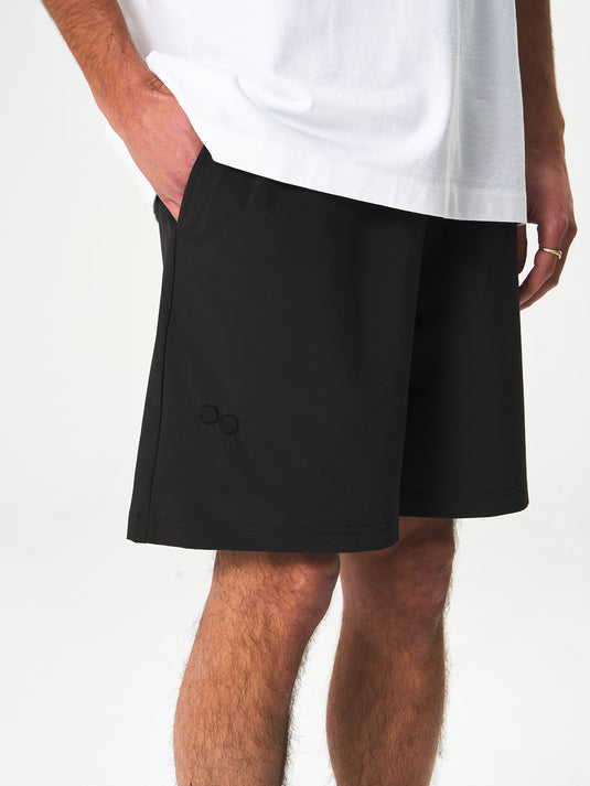 Pinqponq Active Shorts - Peat Black (Unisex)