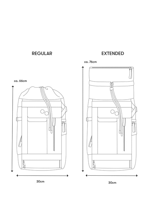 Pinqponq Blok Large - Crinkle Black