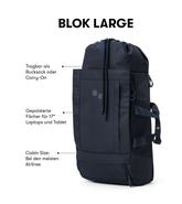 Pinqponq Blok Large - Fjord Navy