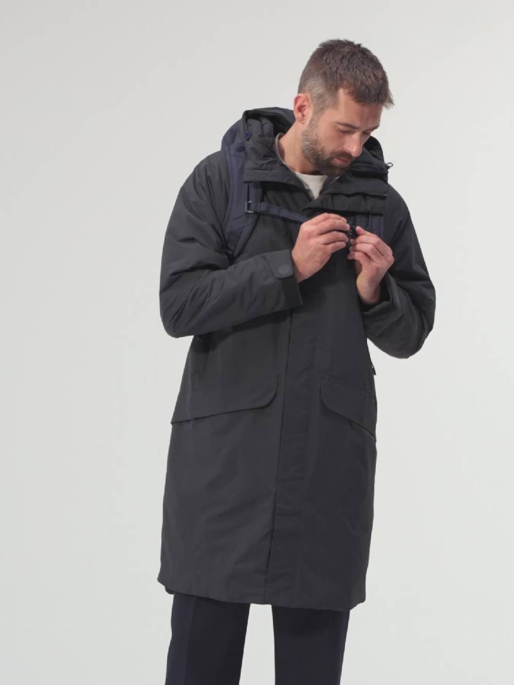 Pinqponq Blok Large - Fjord Navy