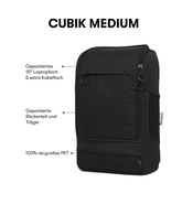 Pinqponq Cubik Medium - Rooted Black