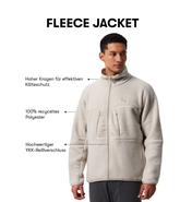 Pinqponq Fleece Jacket - Cliff Beige (Male)