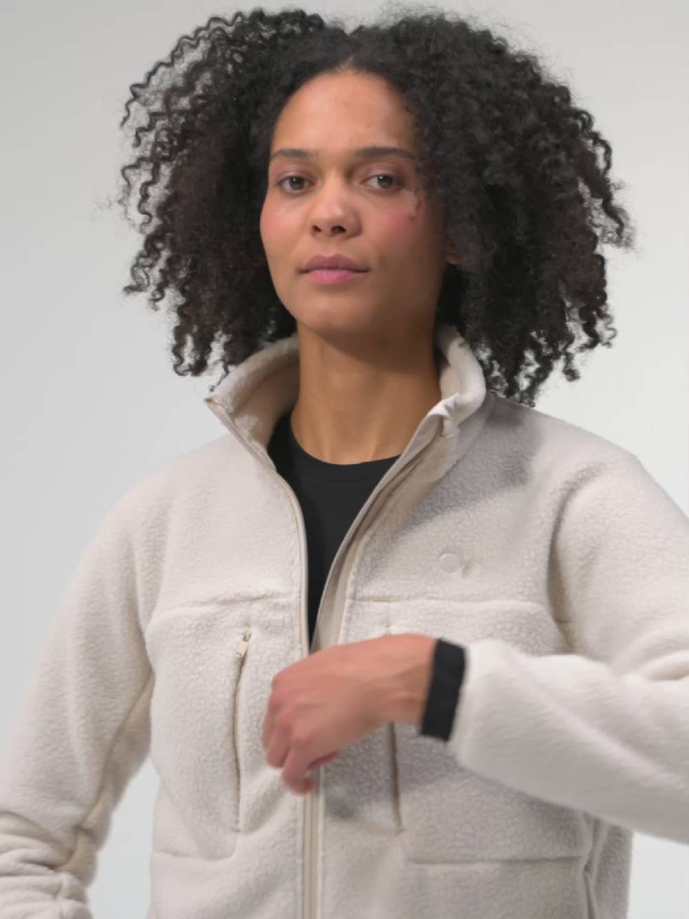 Pinqponq Fleece Jacket - Midnight Plum (Female)