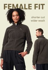 Pinqponq Fleece Jacket - Reed Olive (Female)