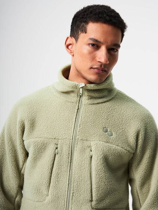 Pinqponq Fleece Jacket - Reed Olive (Male)