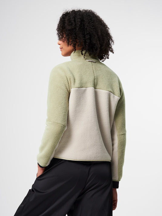 Pinqponq Fleece Jacket - Tune Olive (Female)