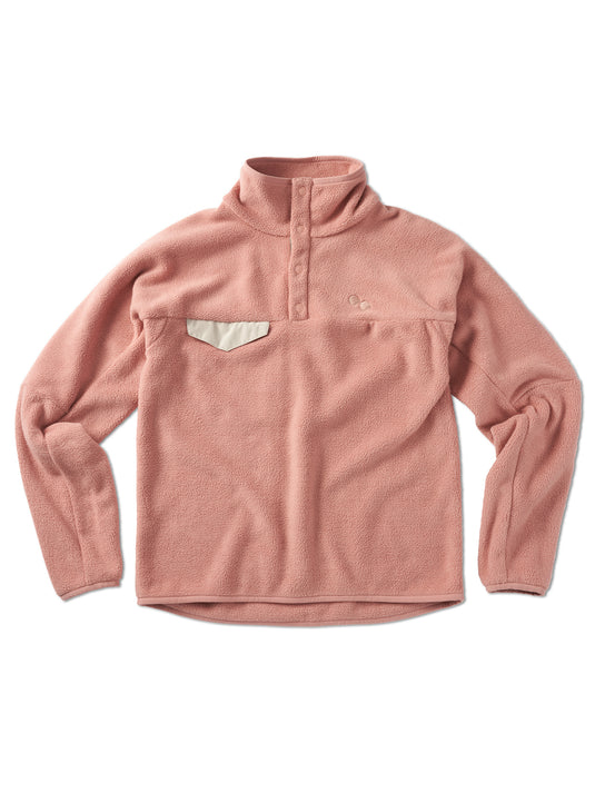 Pinqponq Fleece Pullover - Ash Pink (Unisex)