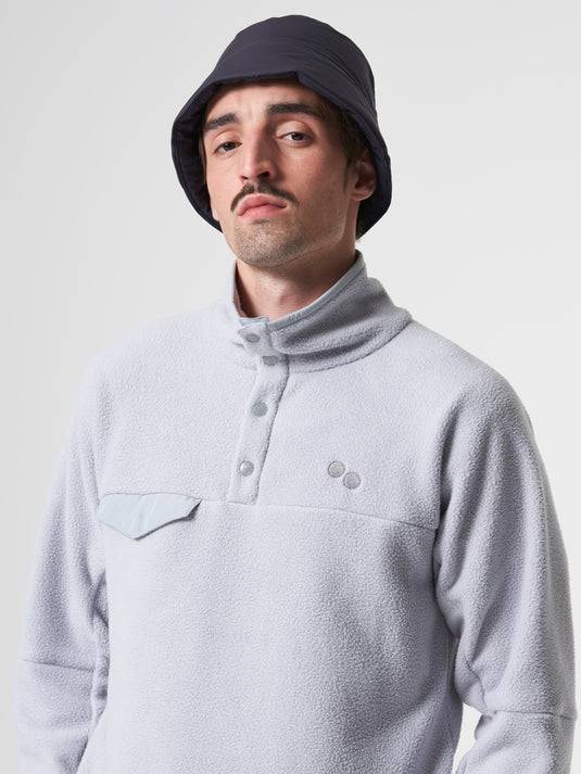 Pinqponq Fleece Pullover - Iced Grey (Unisex)