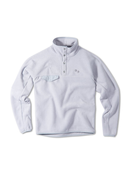 Pinqponq Fleece Pullover - Iced Grey (Unisex)