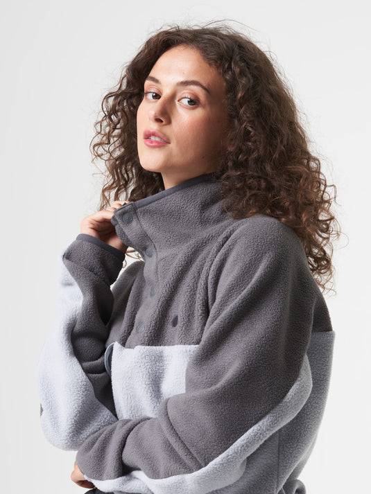 Pinqponq Fleece Pullover - Tune Graphite (Unisex)