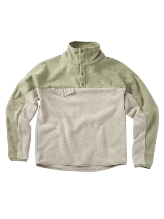 Pinqponq Fleece Pullover - Tune Olive (Unisex)