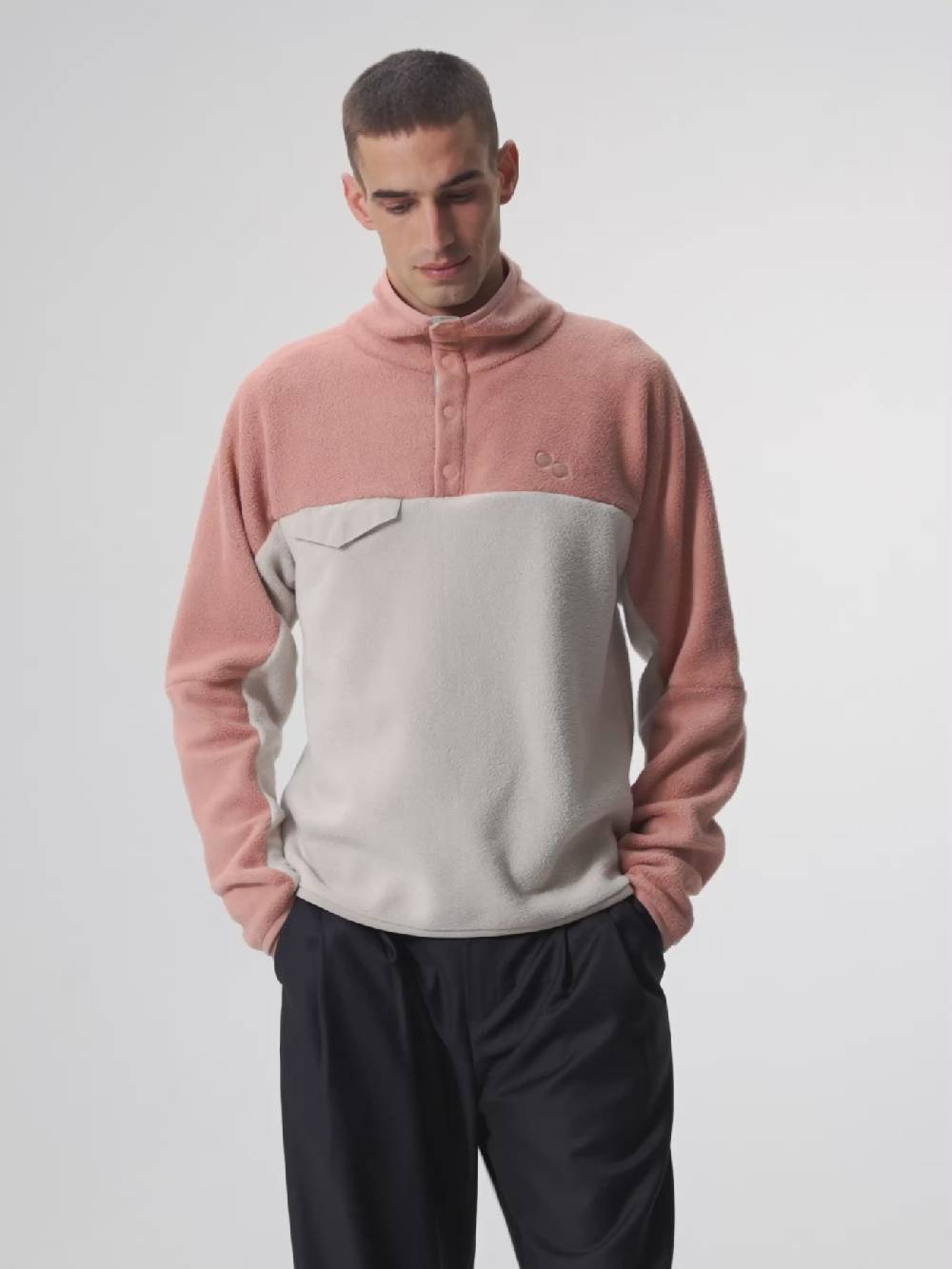 Pinqponq Fleece Pullover - Tune Pink (Unisex)